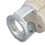 G9 Ceramic Lamp Holder Bulb Base Socket Light Holder with Zinc Alloy M10 Ring for Home Bedroom - Extra Image