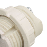 G9 Ceramic Lamp Holder Bulb Base Socket Light Holder with Zinc Alloy M10 Ring for Home Bedroom - Extra Image
