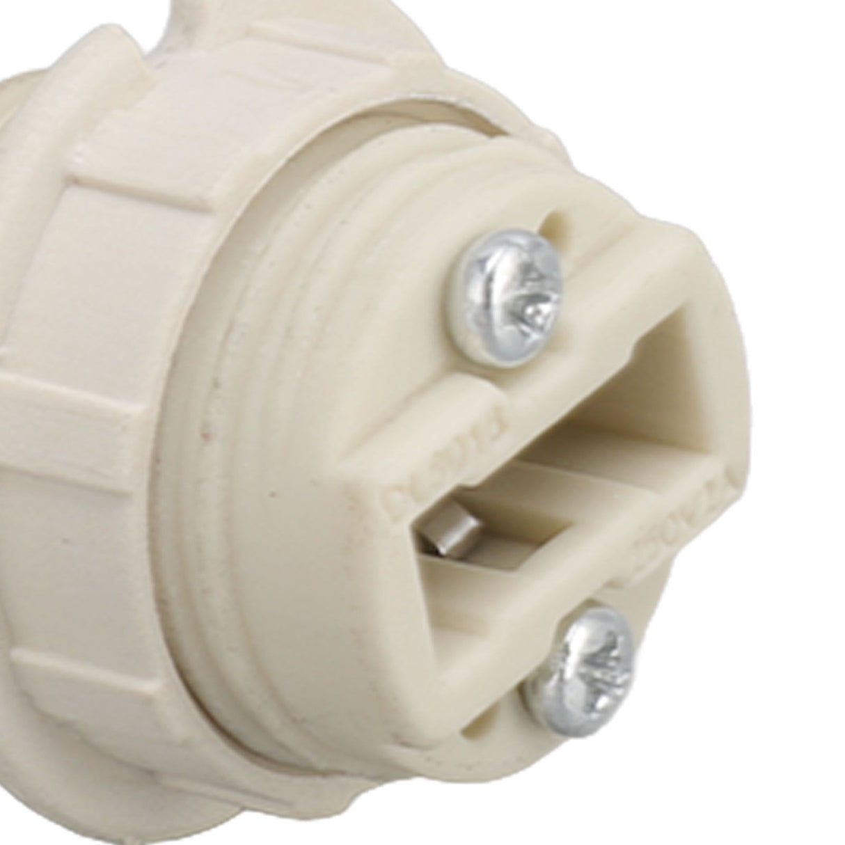 G9 Ceramic Lamp Holder Bulb Base Socket Light Holder with Zinc Alloy M10 Ring for Home Bedroom