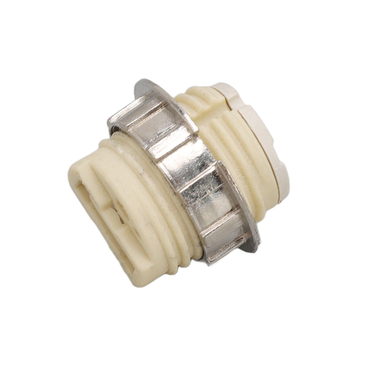 5Pcs G9 Ceramic Lamp Holder Temperature Resistance Zinc Alloy Ring Light Bulb Base Socket with Socket Ring Removal Tool