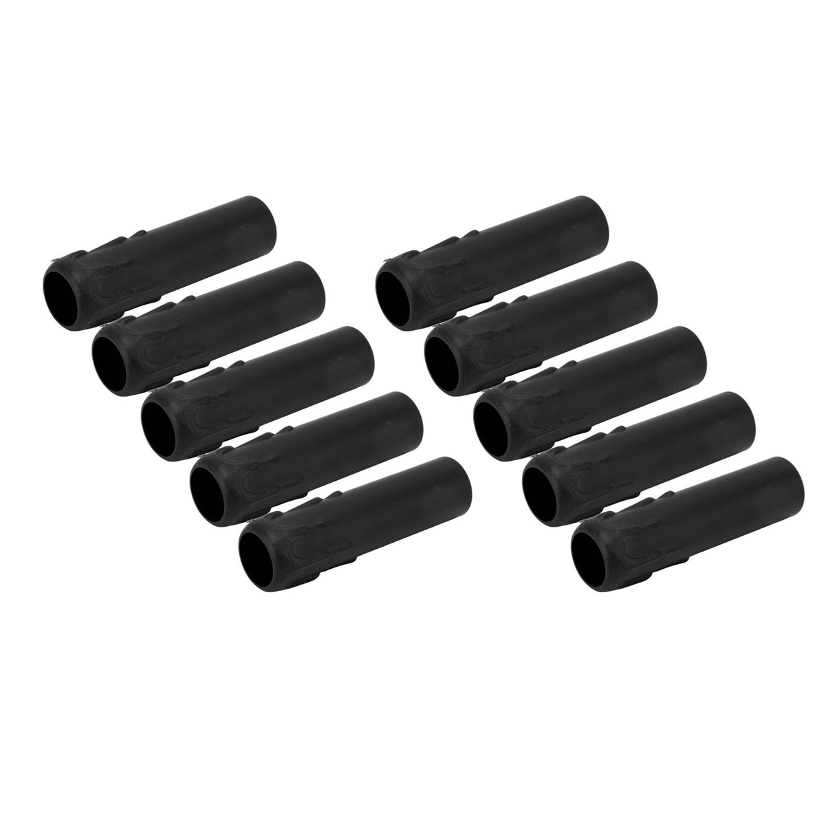 10pcs 4 Inch Candle Covers Sleeves Simulation Vintage Wax Drop Candle Socket Covers for Chandelier Black