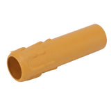 10pcs 4 Inch Candle Covers Sleeves Simulation Vintage Wax Drop Candle Socket Covers for Chandelier Yellow - Extra Image