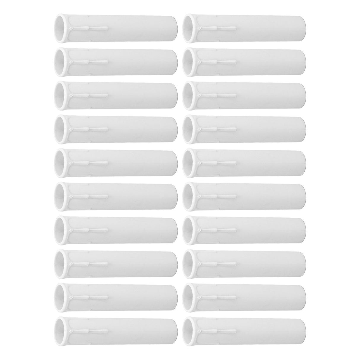 20pcs 4 Inch Candle Covers Sleeves Simulation Wax Drop E12 Candle Light Socket Covers for Chandelier