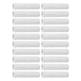 20pcs 4 Inch Candle Covers Sleeves Simulation Wax Drop E12 Candle Light Socket Covers for Chandelier