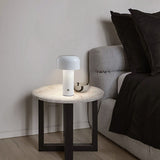 Mushroom Table Lamp Three Colors LED Light Beads Stepless Dimming Mushroom Lamp Night Light for Bedroom Bedside White - 45-Degree Angle