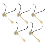 5pcs Pull Chain Switch Exquisite Replacement Ceiling Fan Light Switch Cord for Wall Lamp 250V 125V - 45-Degree Angle