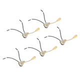 5pcs Pull Chain Switch Exquisite Replacement Ceiling Fan Light Switch Cord for Wall Lamp 250V 125V