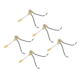 5pcs Pull Chain Switch Exquisite Replacement Ceiling Fan Light Switch Cord for Wall Lamp 250V 125V