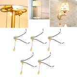 5pcs Pull Chain Switch Exquisite Replacement Ceiling Fan Light Switch Cord for Wall Lamp 250V 125V - Extra Image