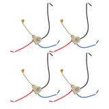 4Pcs Ceiling Fan Light Switch Replacement Lamp Pull Chain Switch 3 Wire Ceiling Fan Lamp Switch 250V 125V Gold