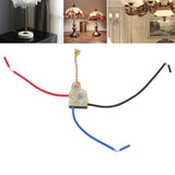 4Pcs Ceiling Fan Light Switch Replacement Lamp Pull Chain Switch 3 Wire Ceiling Fan Lamp Switch 250V 125V Gold - Extra Image