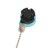 3Pcs Ceiling Light Pull Chain Switch 3 Speed 4 Wire Ceiling Fan Lamp Switch for Ceiling Lamp Fan Lamp Wall Lamp Chrome