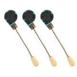 3Pcs Ceiling Light Pull Chain Switch 3 Speed 4 Wire Ceiling Fan Lamp Switch for Ceiling Lamp Fan Lamp Wall Lamp Bronze - Low Angle