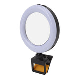 Rechargeable Portable Clip On Selfie Ring Light USB Charging Mini Clip On Selfie Ring Light for Smartphone Mobile Phone Photographing