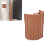 Wall Sconce Modern Minimalist Style Orange G9 Light Source Resin Wall Lamp for Living Room Lobby - Extra Image