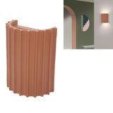 Wall Sconce Modern Minimalist Style Orange G9 Light Source Resin Wall Lamp for Living Room Lobby - Extra Image