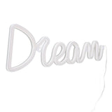 LED Neon Light Dream Battery USB Operated Neon Wall Light for Bedroom Living Room Bar Party Christmas Wedding - Side View