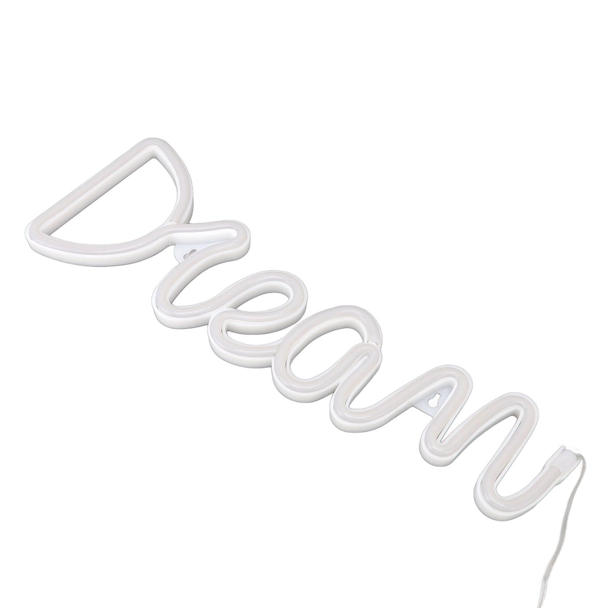 LED Neon Light Dream Battery USB Operated Neon Wall Light for Bedroom Living Room Bar Party Christmas Wedding