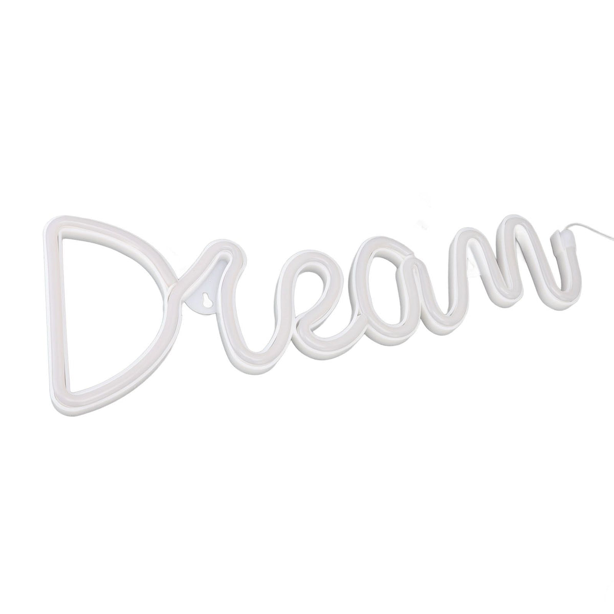 LED Neon Light Dream Battery USB Operated Neon Wall Light for Bedroom Living Room Bar Party Christmas Wedding