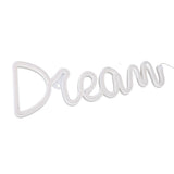LED Neon Light Dream Battery USB Operated Neon Wall Light for Bedroom Living Room Bar Party Christmas Wedding - Extra Image