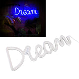 LED Neon Light Dream Battery USB Operated Neon Wall Light for Bedroom Living Room Bar Party Christmas Wedding - Extra Image