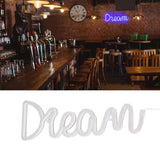 LED Neon Light Dream Battery USB Operated Neon Wall Light for Bedroom Living Room Bar Party Christmas Wedding - Extra Image