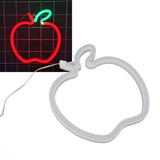 LED Neon Sign Fruit Style USB Battery Powered High Safety Widely Used Red Neon Light for Bedroom Party Backyard