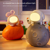 Piggy Bank Cute Coin Bank for Girls and Boys - Rear View