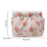 Waterproof Shrapnel Print Storage Bag Mini Makeup Bag Cosmetic Bag - Close-Up Angle