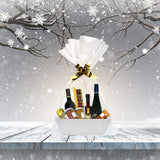 Empty Gift Basket with Handles Sturdy Tray Wine Gift Basket Party Favors Basket for Graduation Birthday Wedding