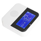 WiFi Humidity Temperature Sensor High Accuracy Smart Thermometer Hygrometer with 2.9 Inch LCD Screen - Close-Up Angle