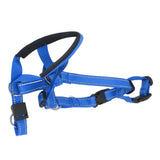 Dog Head Collar Breathable Dog Head Harness Dog Mouth Cover with Adjustable Strap for Outdoor Blue XL - 45-Degree Angle