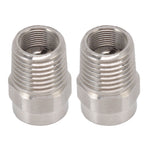 2PCS Misting Nozzle G1/4 Male Thread Flat Head Stainless Steel Atomization Sprayer for Garden Watering