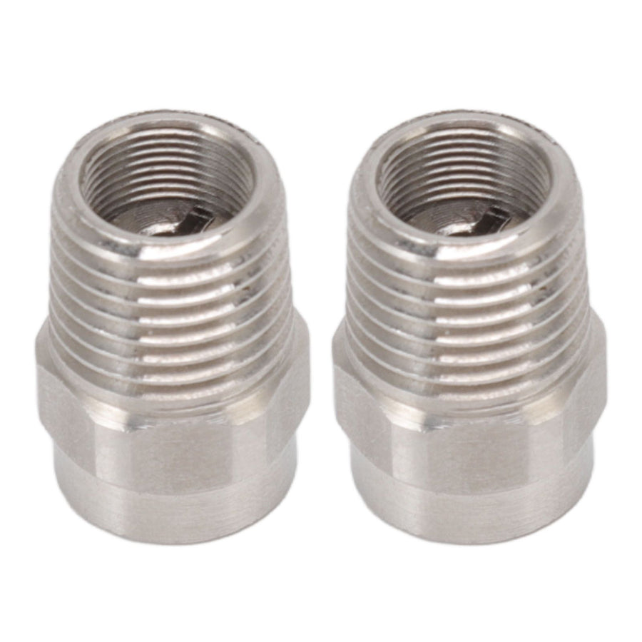 2PCS Misting Nozzle G1/4 Male Thread Flat Head Stainless Steel Atomization Sprayer for Garden Watering