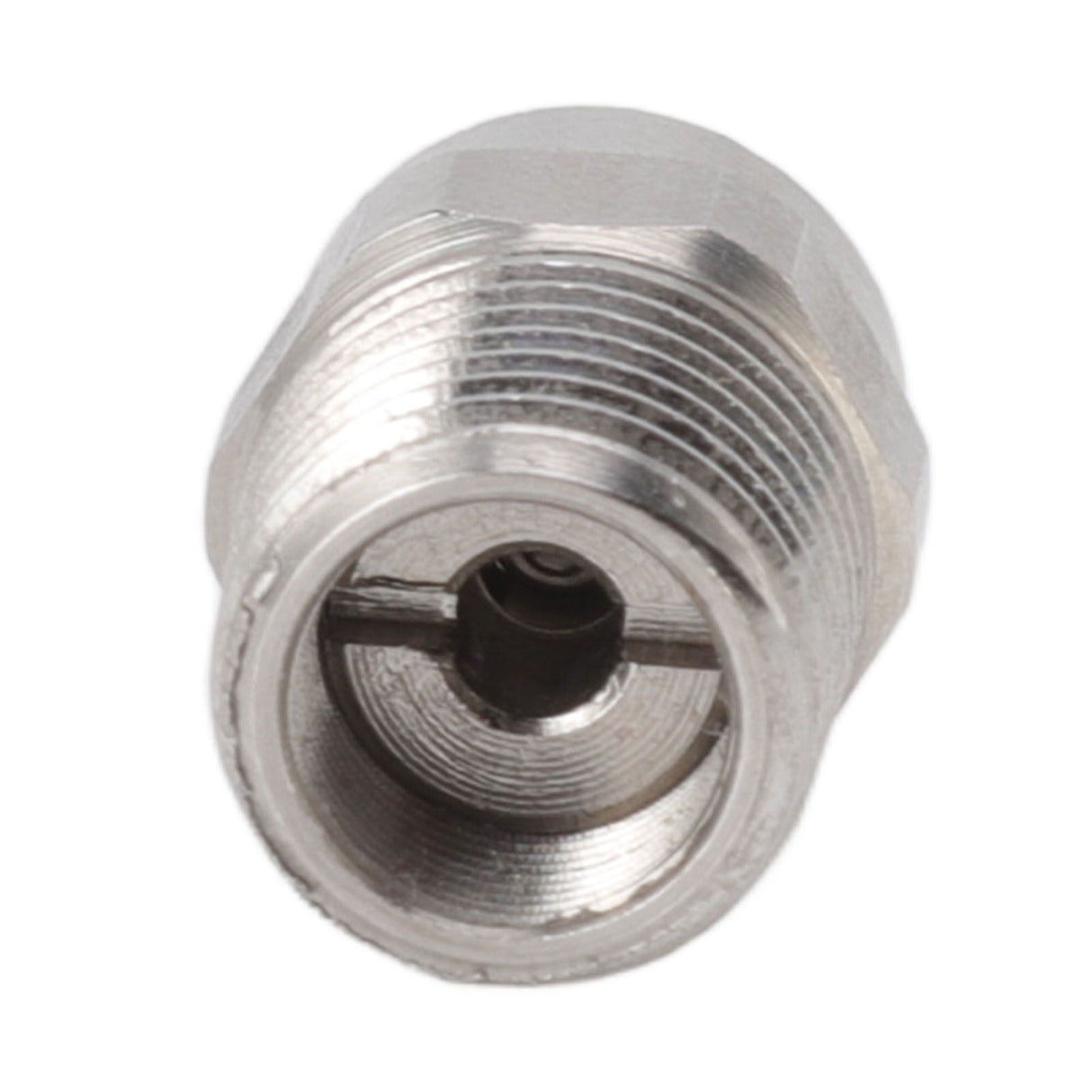 2PCS Misting Nozzle G1/4 Male Thread Flat Head Stainless Steel Atomization Sprayer for Garden Watering