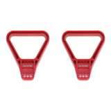 2PCS 350A Connector Handle Safe Battery Quick Connector Handle for Solar Panels Dual Battery System Refrigerator Red - Front View