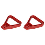 2PCS 350A Connector Handle Safe Battery Quick Connector Handle for Solar Panels Dual Battery System Refrigerator Red - 45-Degree Angle