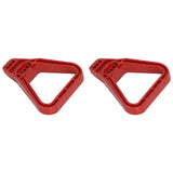 2PCS 350A Connector Handle Safe Battery Quick Connector Handle for Solar Panels Dual Battery System Refrigerator Red - Low Angle