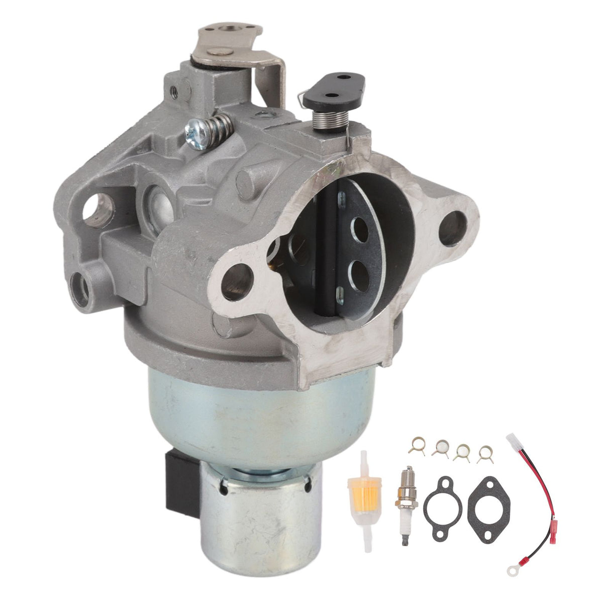 Lawn Mower Carburetor Replaces for John Deere L110 for Kohler 17.5HP Mower Carburetor Spark Plug Kit