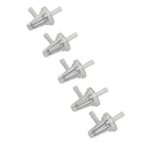 Fuel Filter Kit 90 Degrees Right Angle Inline Fuel Filter for DT100 DT125 DT175 BW350 BW50 BW80 1/4 6mm 7mm