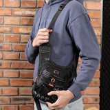 Motorcycle Leg Bag Portable Waterproof Nylon Waist Pack Outdoor Cycling Cross Chest Bag - Extra Image