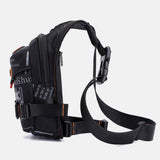 Motorcycle Leg Bag Portable Waterproof Nylon Waist Pack Outdoor Cycling Cross Chest Bag - Extra Image