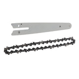 6 Inch Chains Replacement and 6 Inch Chainsaw Guide Plate for Electric Saw Parts Wood Cutting Accessories