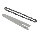 6 Inch Chains Replacement and 6 Inch Chainsaw Guide Plate for Electric Saw Parts Wood Cutting Accessories