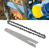 6 Inch Chains Replacement and 6 Inch Chainsaw Guide Plate for Electric Saw Parts Wood Cutting Accessories