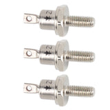 3PCS Rectifier Diode Spiral 25A Iron High Hardness Spiral Rectifier Module Replacement for Generator Cathode