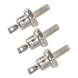 3PCS Rectifier Diode Spiral 25A Iron High Hardness Spiral Rectifier Module Replacement for Generator Cathode