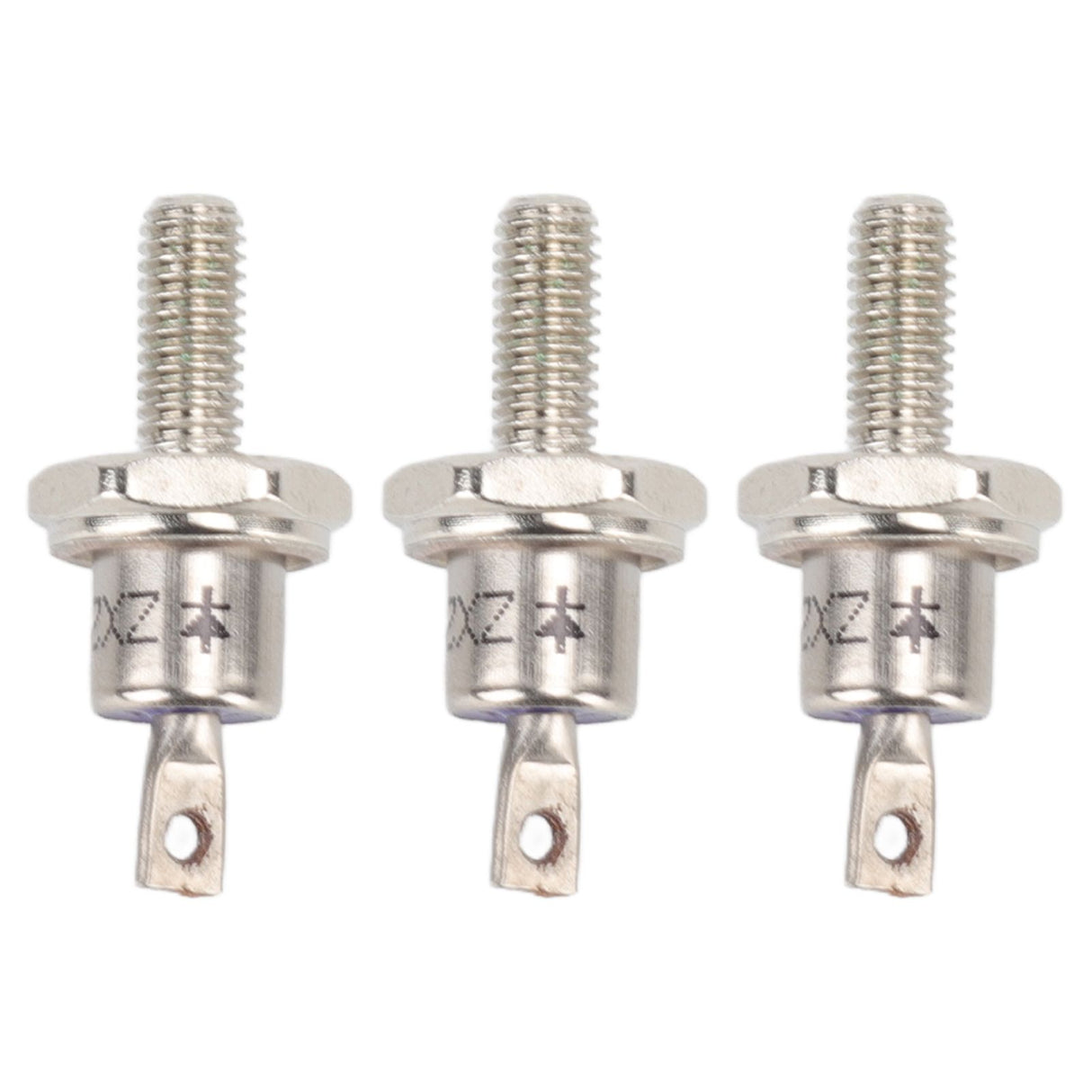 3PCS Rectifier Diode Spiral 25A Iron High Hardness Spiral Rectifier Module Replacement for Generator Cathode