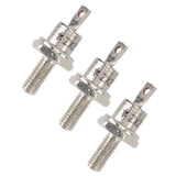 3PCS Rectifier Diode Spiral 25A Iron High Hardness Spiral Rectifier Module Replacement for Generator Cathode - 45-Degree Angle