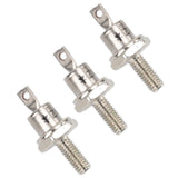 3PCS Rectifier Diode Spiral 25A Iron High Hardness Spiral Rectifier Module Replacement for Generator Cathode